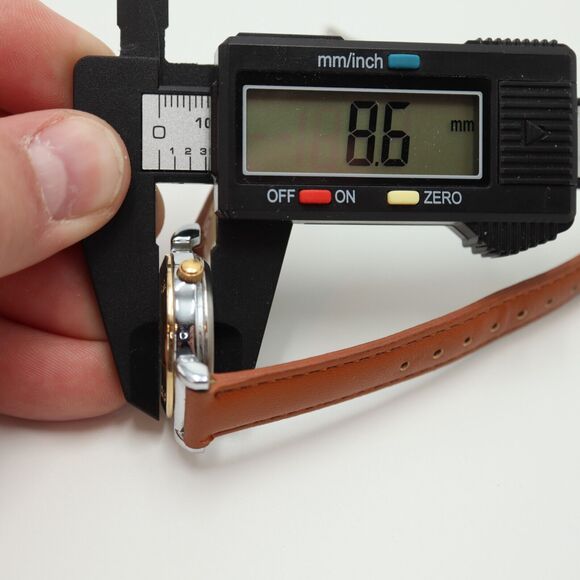 Carriage by Timex Classic Dress Watch 30mm Non Indiglo Two Tone Brown Leather - Picture 3 of 14